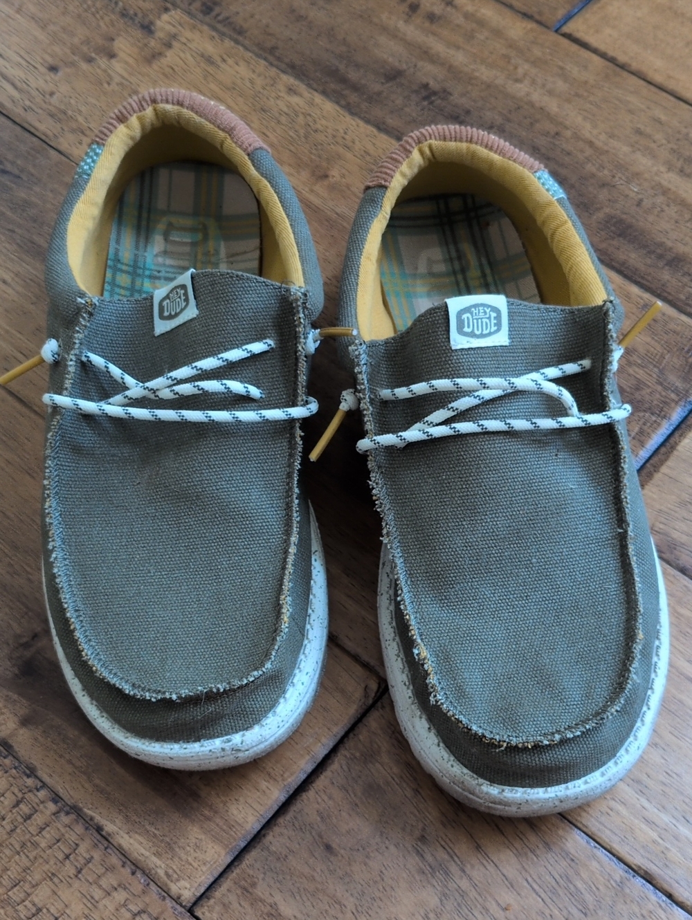 Hey Dude Wally Break Hey Day Logo Badge Slip-On Shoes